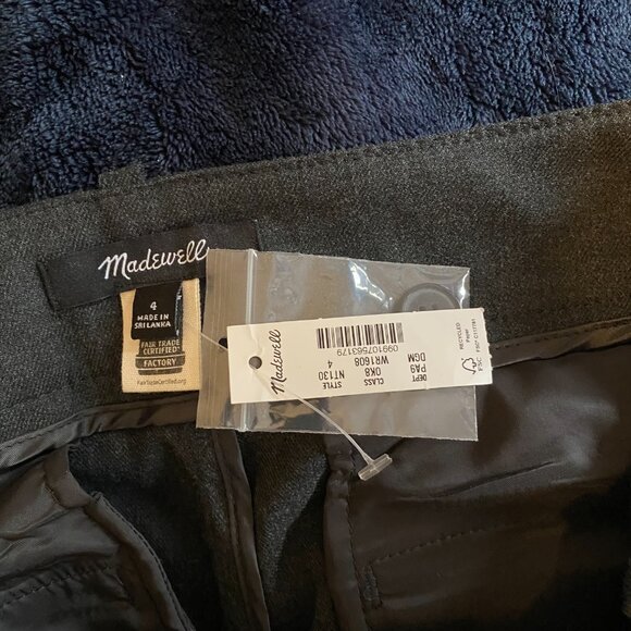 NWT The Harlow Wide-Leg Trouser in Brushed Twill - Picture 8 of 8